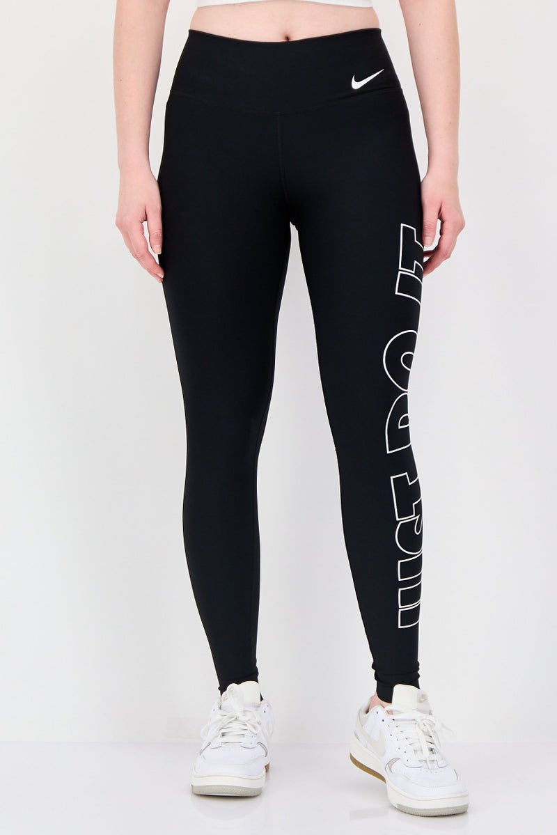 Nike Women Tight Fit Training Leggings, Black - Image 1